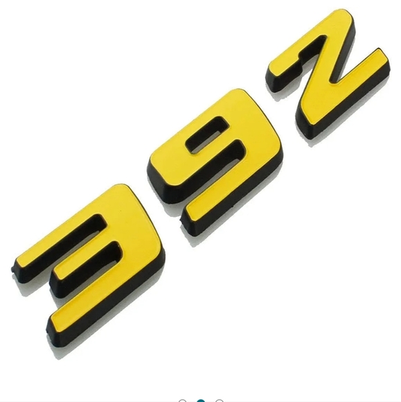 New 392 Dodge logo badge emblem 3M backing. Choose color - Picture 2 of 9